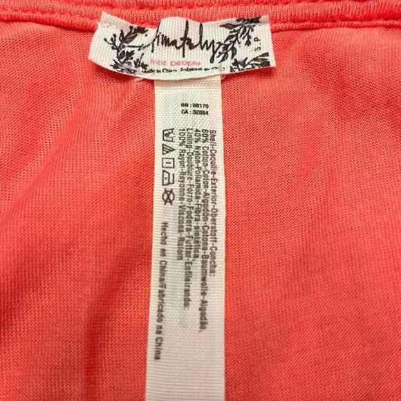Intimately Free People Daydream Dress Coral Size S - Picture 14 of 14